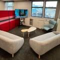 PSA Corporation - Tanjong Pagar Complex | Product Seen: [Winsland 3–Seater Sofa, Gianni 4-Legged Lounger & Moore Coffee Table - (Nestable)]